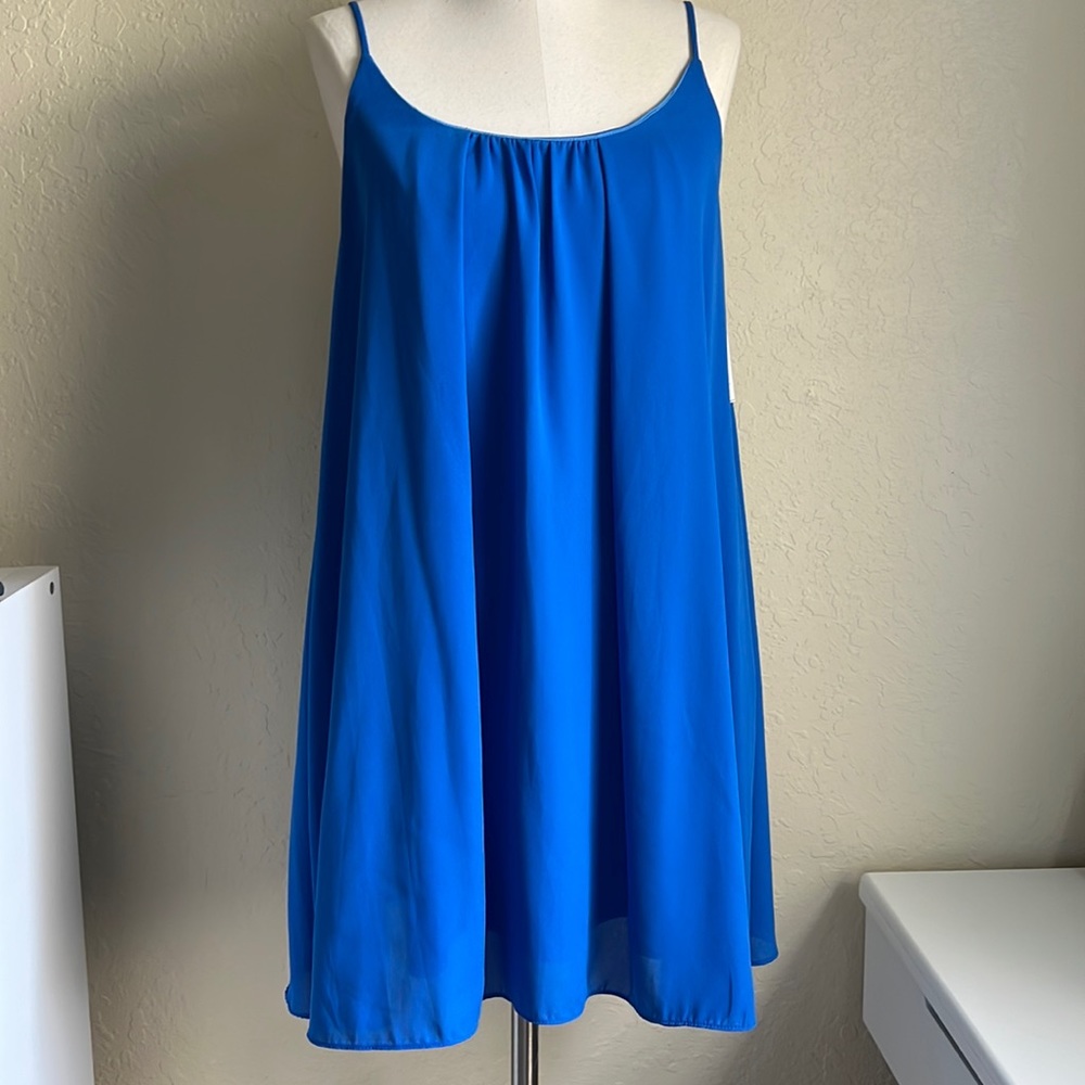 NWT Red Dress Boutique Follow Along with Me Bright Blue Dress